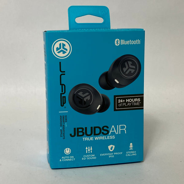 New Sealed! JLab Audio JBuds Air True Wireless Earbuds Black EBJBUDSAIRRBLK82