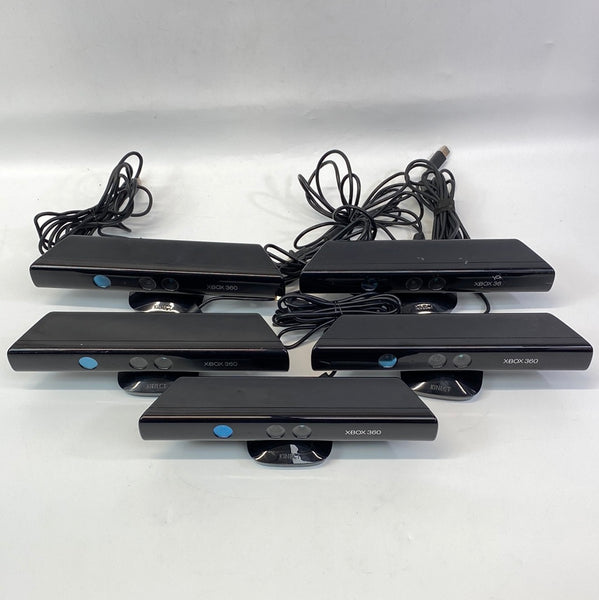Lot of 5 Xbox 360 Kinect 1414 Untested