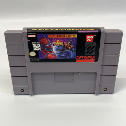 Mighty Morphin Power Rangers: The Fighting Edition (SNES, 1995) Cartridge Only