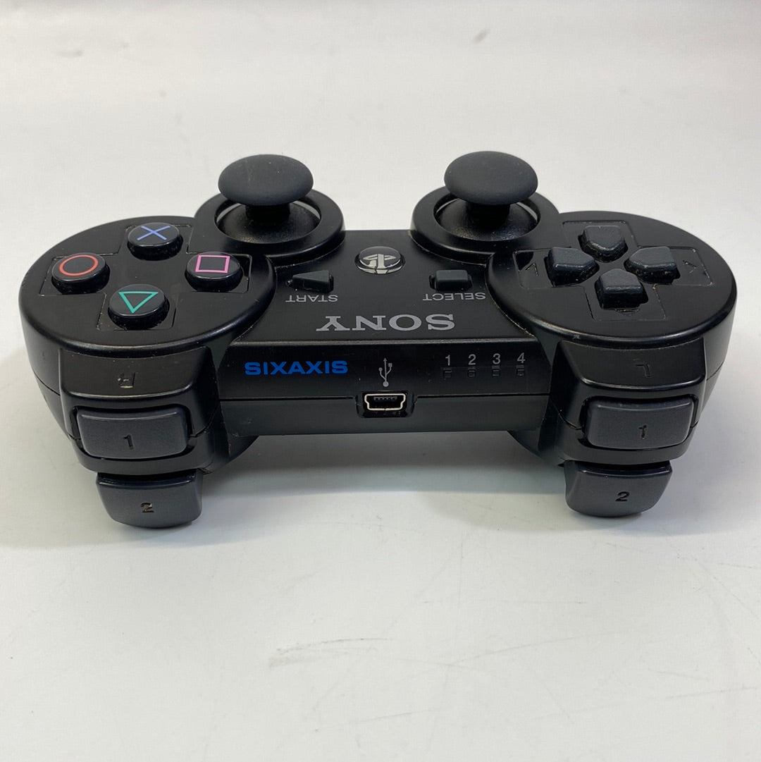 Sony PlayStation 3 PS3 DualShock 3 Sixaxis Wireless Controller Black CECHZC1U