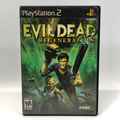 Evil Dead: Regeneration Black Label (PlayStation 2, 2005) In Box!