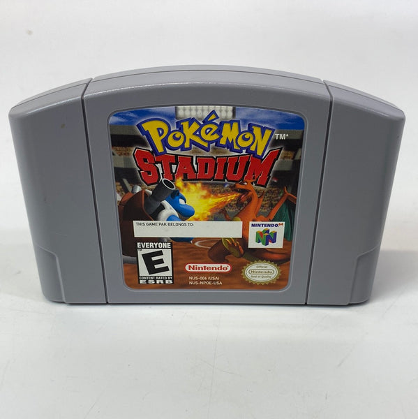 Pokémon Stadium (Nintendo 64, 1998) Cartridge Only