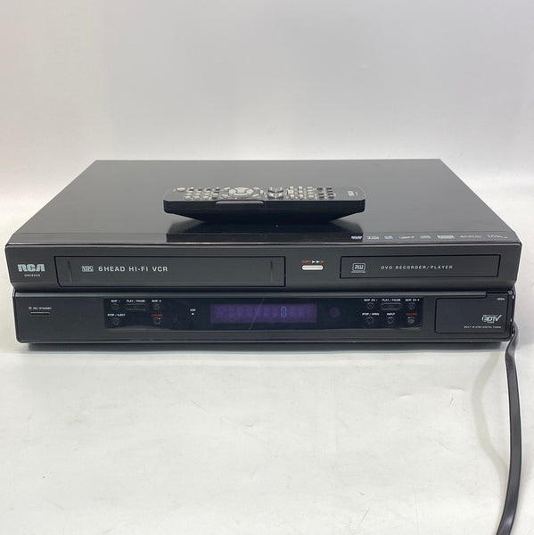 RCA DRC8335 DVD Recorder 6 Head HIFI Video Cassette Recorder VCR Combo