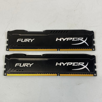 Kingston HyperX Fury 8GB 4GBx2 DDR3 1600MHz 1.5V RAM HX316C10FBK2/8