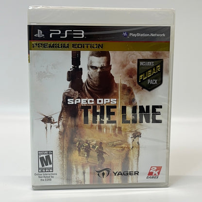 Brand New! Sealed Sony Spec Ops The Line Premium Edition For PS3
