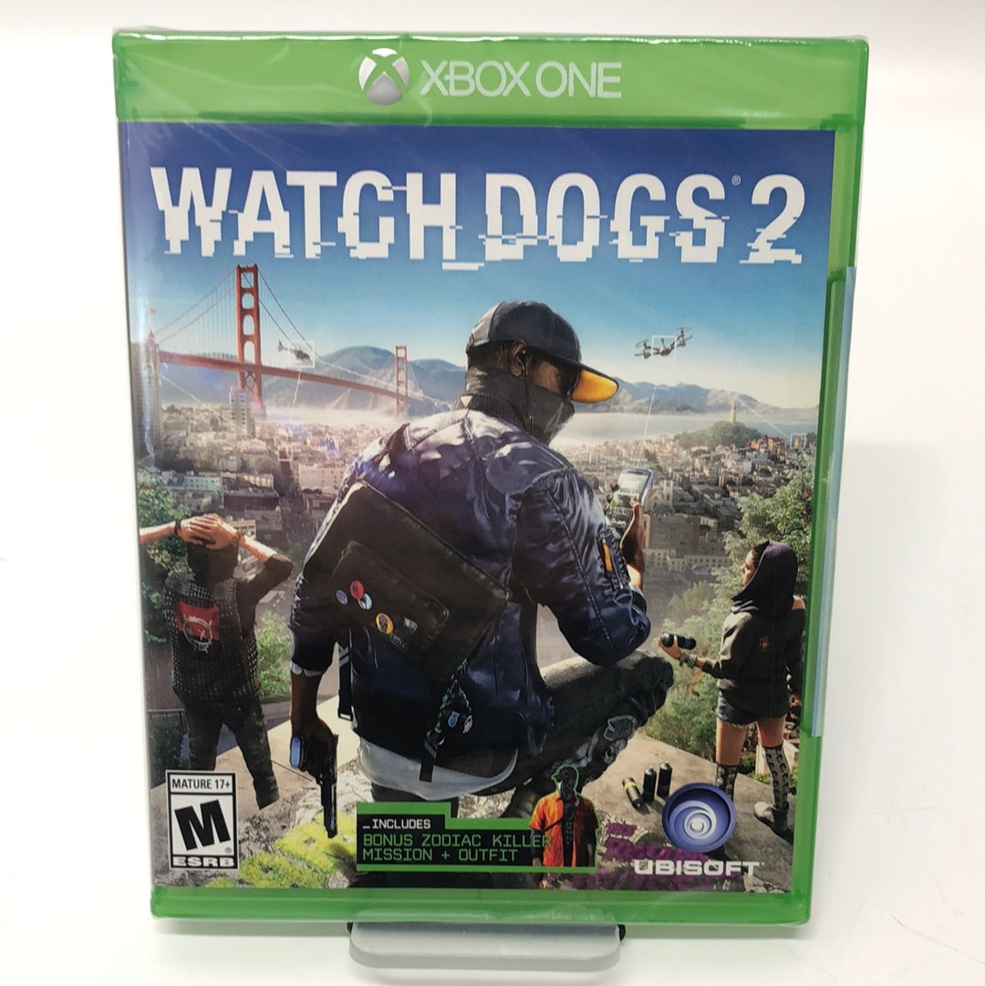Brand New! Sealed Ubisoft Watch Dogs 2 (Xbox One, 2016)