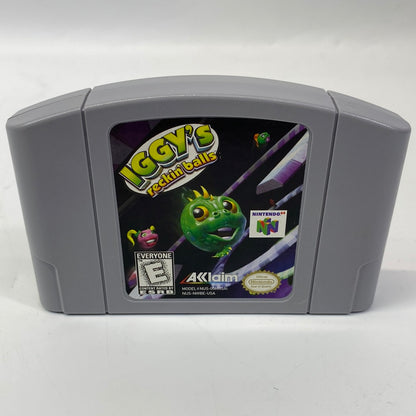 Iggy's Reckin' Balls (Nintendo 64, 1998) Cartridge Only