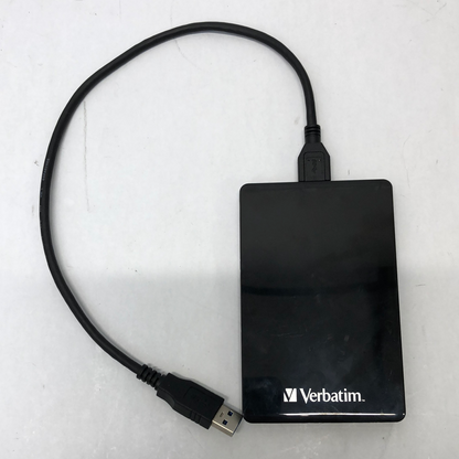 Verbatim 512GB Vx460 Generation 1 USB 3.1 External SSD Black