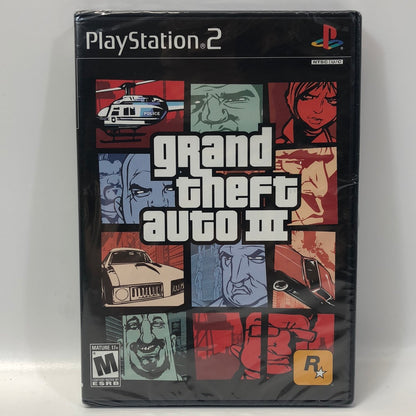 New Sealed! Grand Theft Auto III (Sony PlayStation 2, 2001)