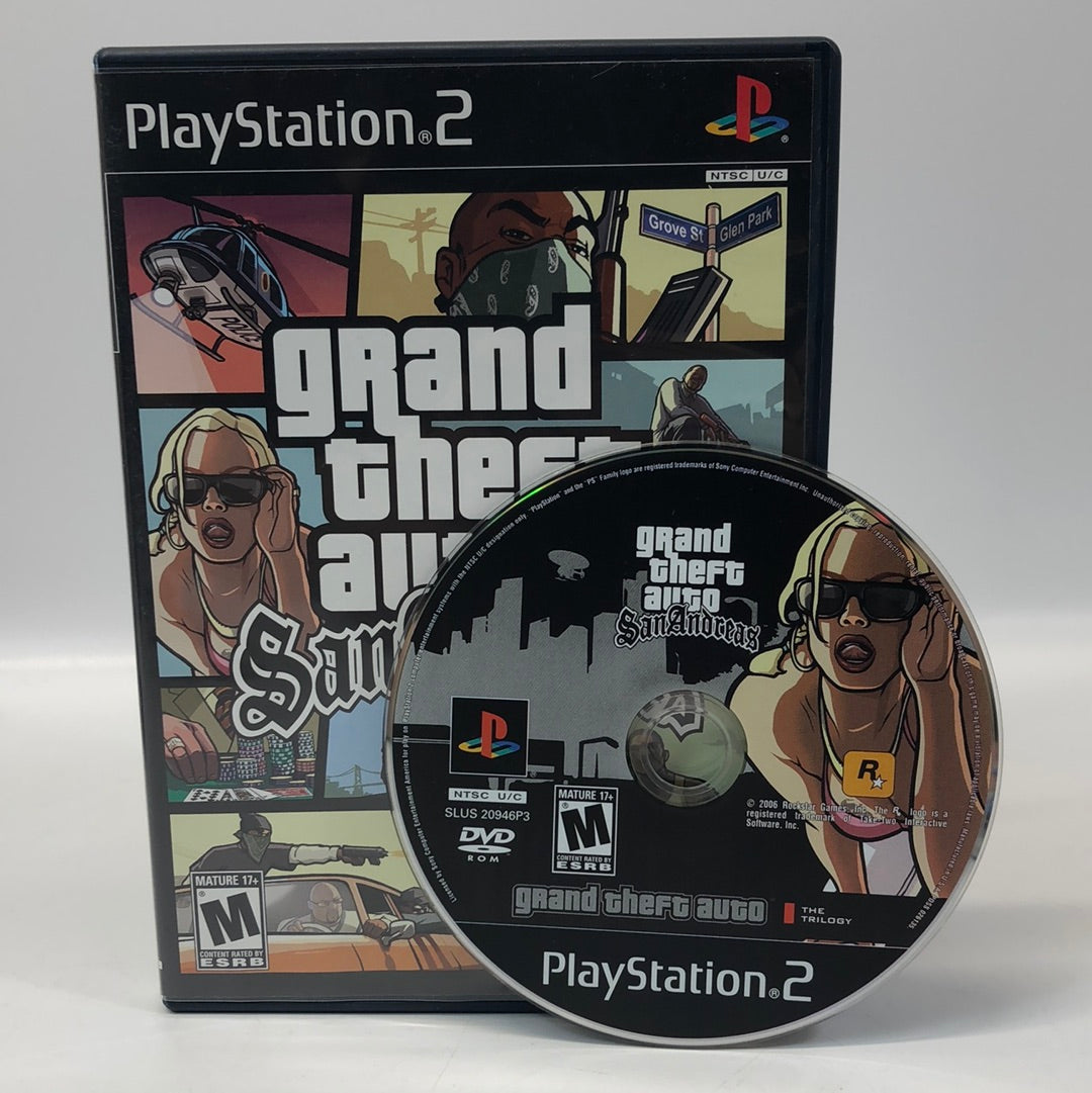 Grand Theft Auto Vice City & San Andreas (Sony PlayStation 2, 2002-2004)