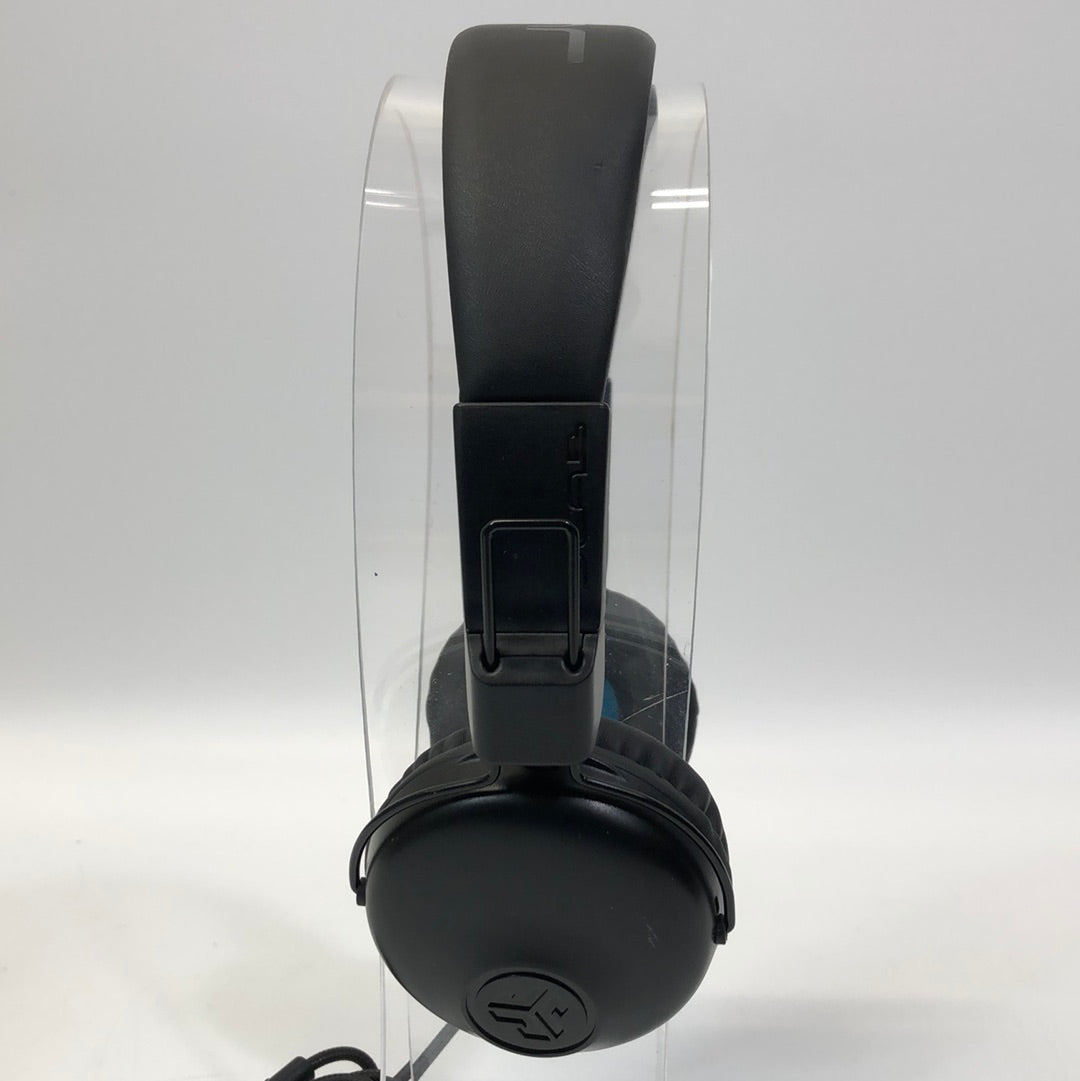 JLab Studio Wired On-Ear Headphones Black