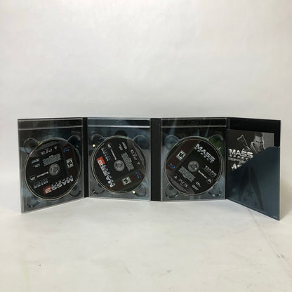 MASS EFFECT TRILOGY (SONY PLAYSTATION 3, 2012) CLEAN DISCS!